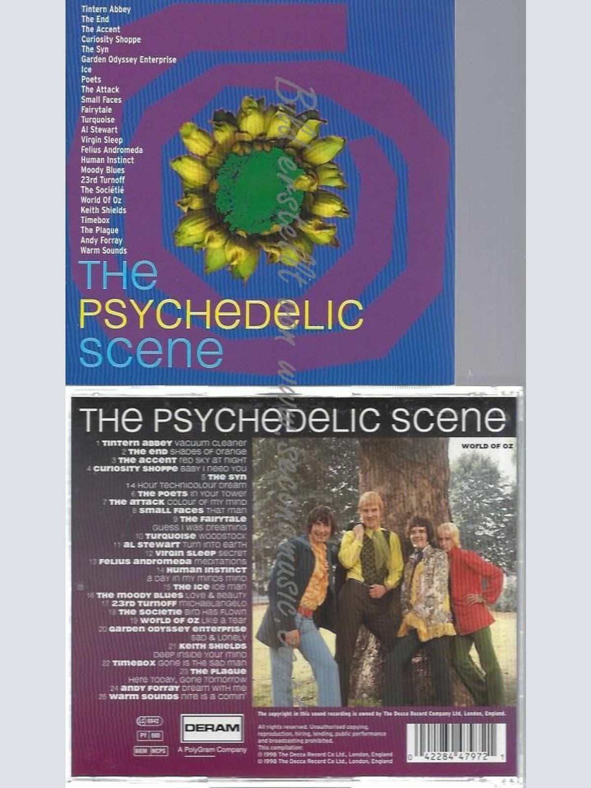 CD--VARIOUS | --THE PSYCHEDELIC SCENE