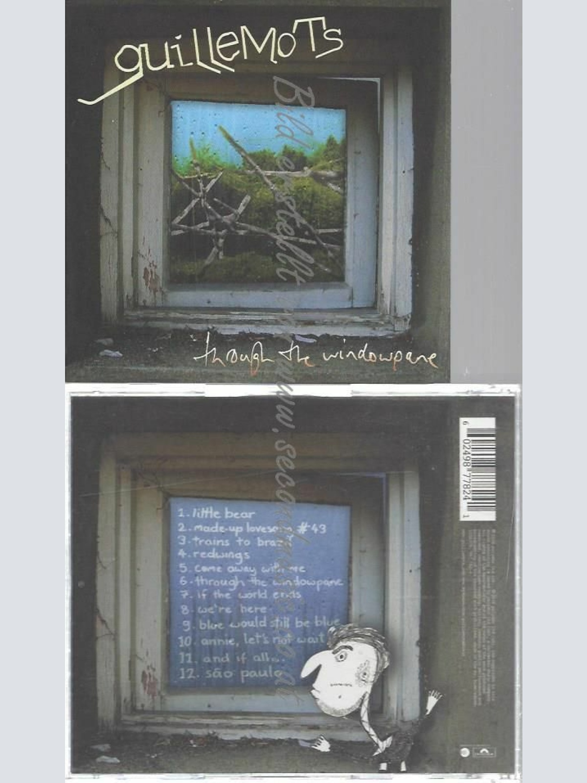 CD--GUILLEMOTS | --THROUGH THE WINDOWPANE