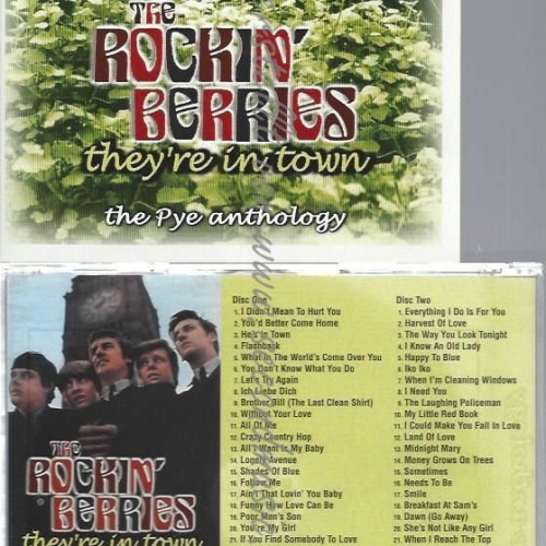 CD--ROCKIN BERRIES | --THEY'RE IN TOWN (ANTHOLOGY)