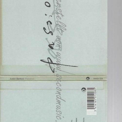 CD--JUSTIN BERKOVI | --PASSION
