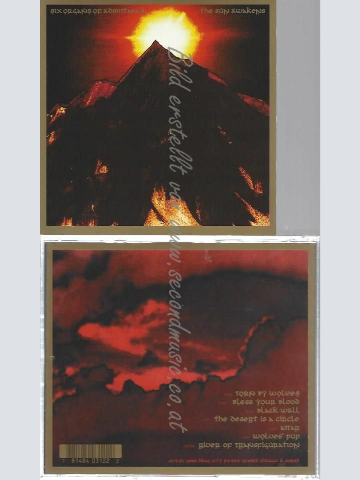 CD--SIX ORGANS OF ADMITTANCE | --THE SUN AWAKENS