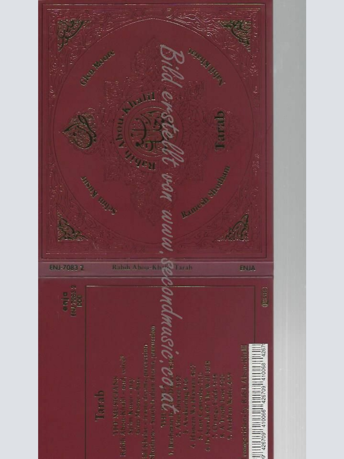 CD--RABIH ABOU-KHALIL UND RIDE | --TARAB