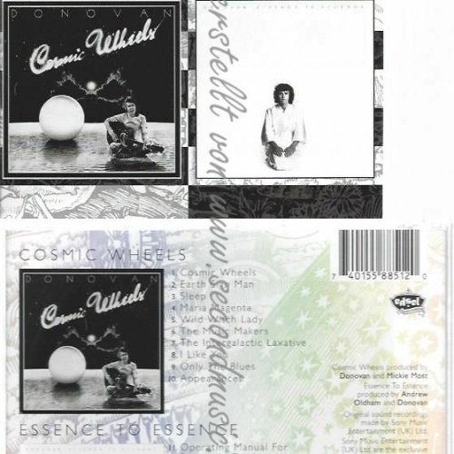 CD-- Donovan  Cosmic Wheels + Essence To Essence