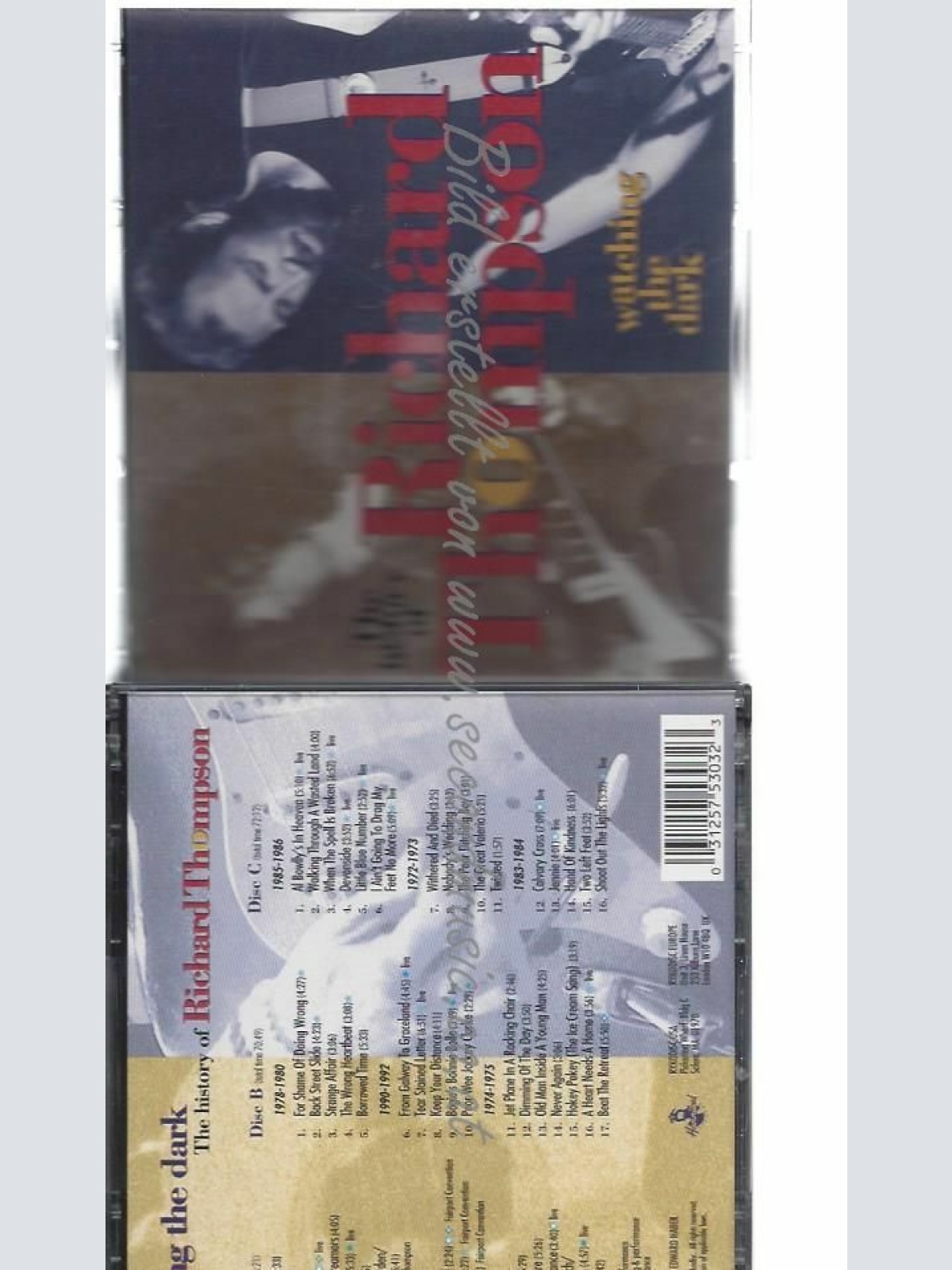 CD--RICHARD THOMPSON | --WATCHING THE DARK (CD-BOX)