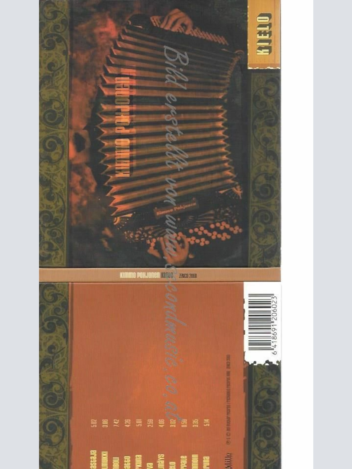 CD--KIMMO POHJONEN | --KIELO