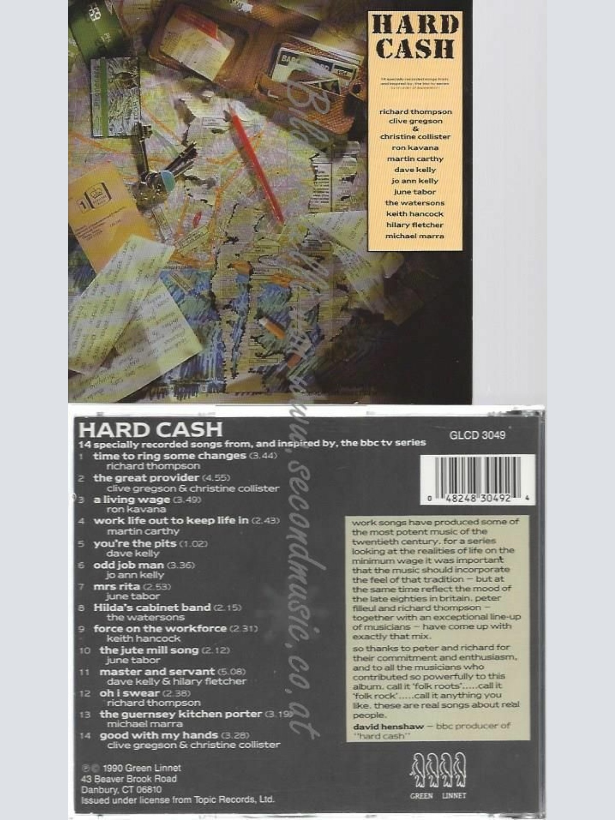 CD--VARIOUS | --FLED 3017: HARD CASH