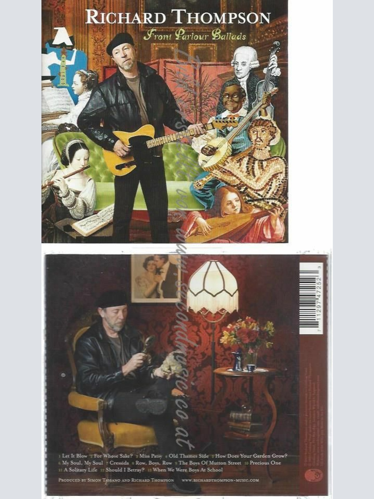 CD--RICHARD THOMPSON | --FRONT PARLOUR BALLADS