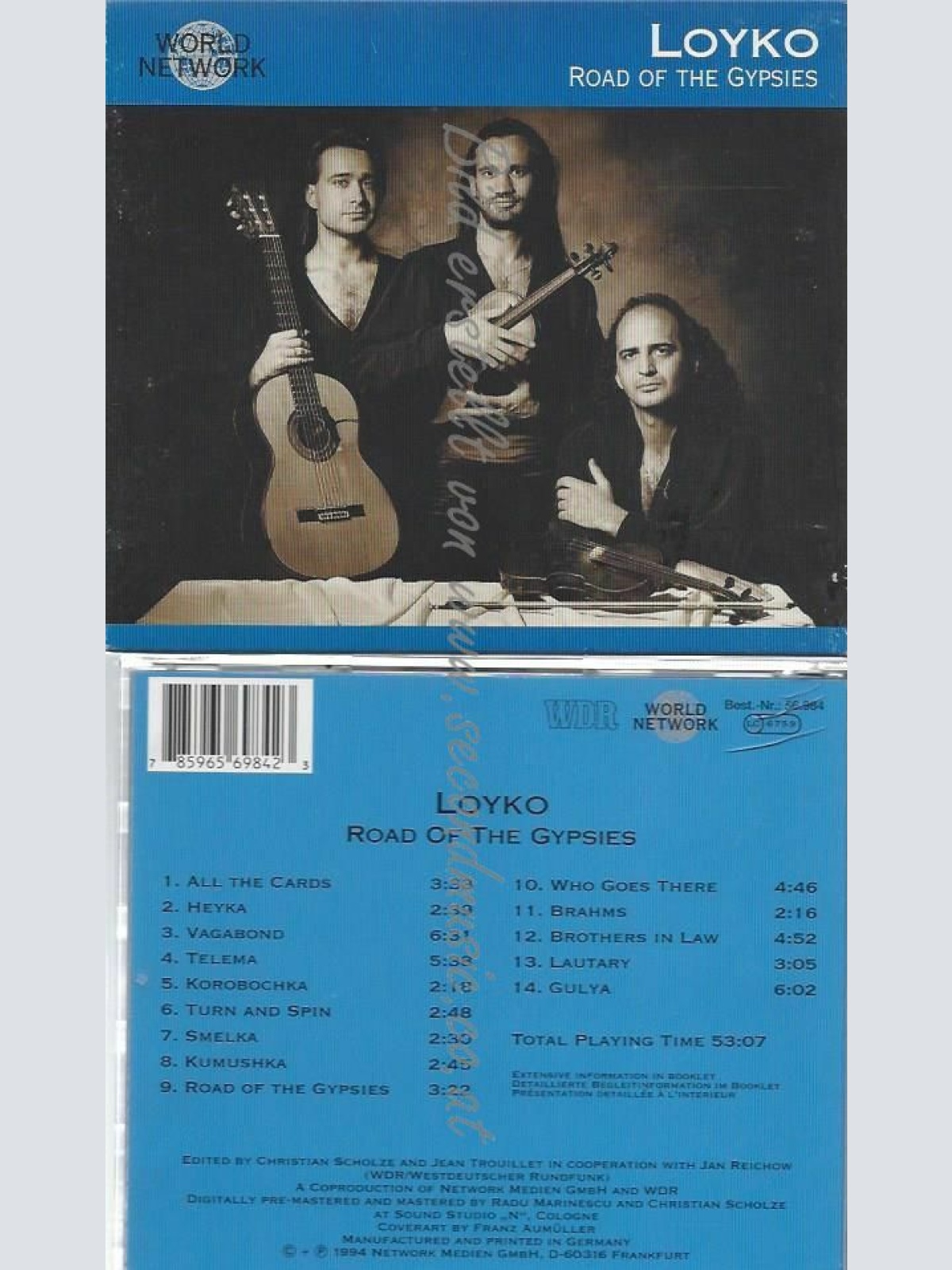 CD--LOYKO | --ROAD OF THE GYPSIES (WORLD NETWORK RUSSIA )