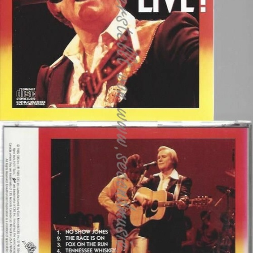 CD--GEORGE JONES | --FIRST TIME LIVE