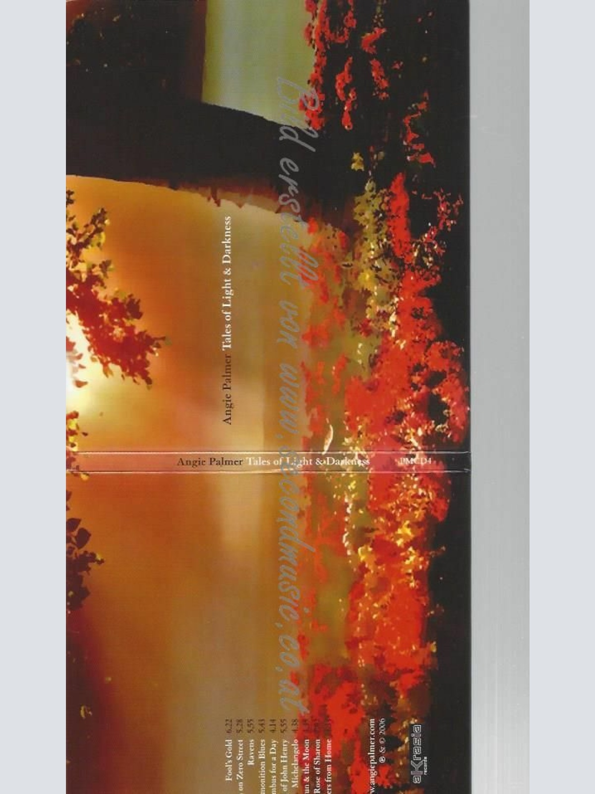 CD--ANGIE PALMER | --TALES OF LIGHT & DARKNESS