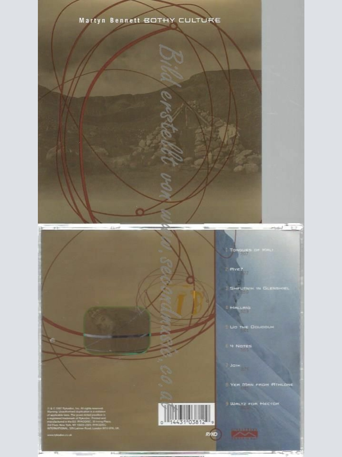 CD--MARTYN BENNETT | --BOTHY CULTURE