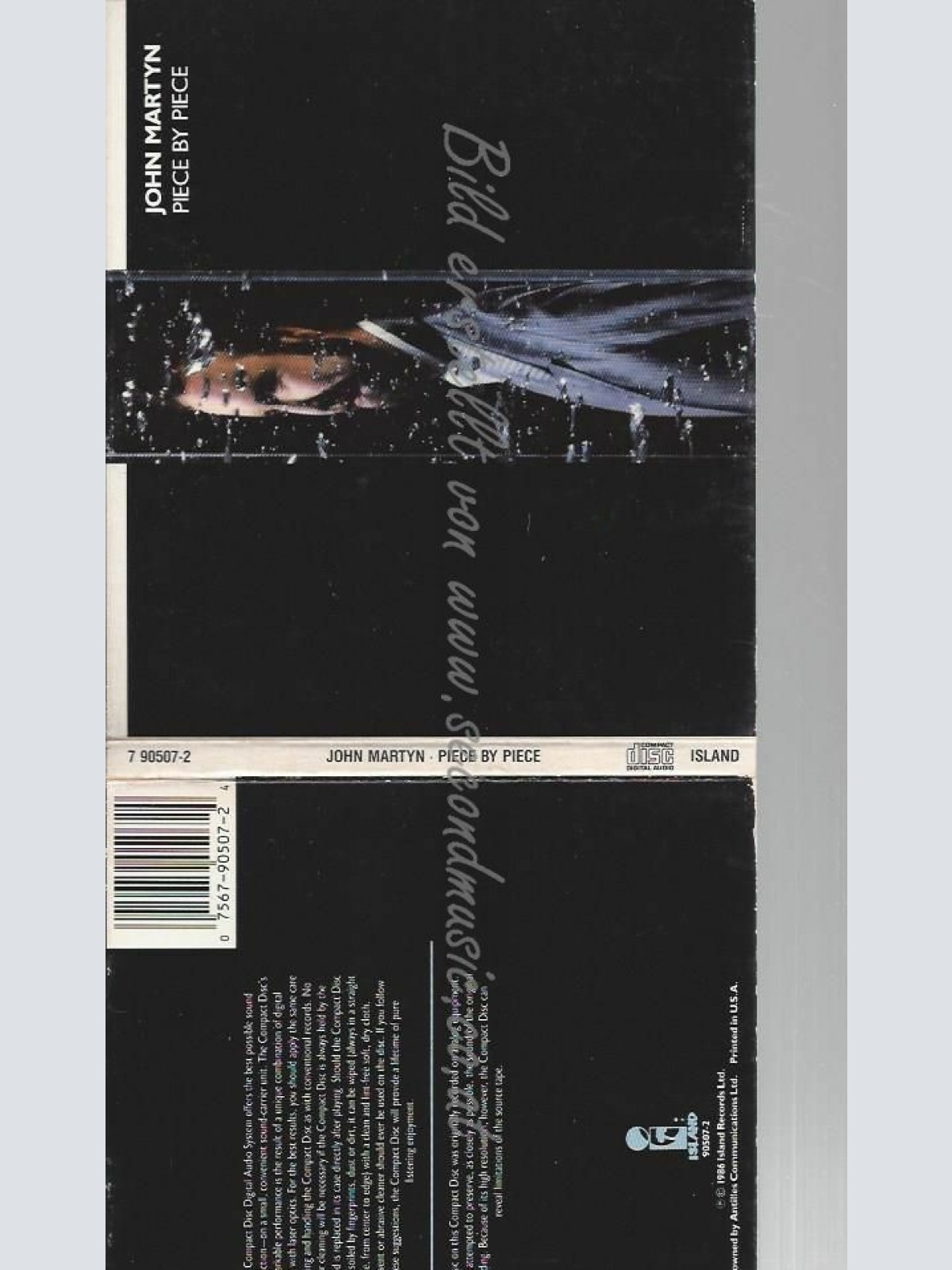 CD--JOHN MARTYN--PIECE BY PIECE