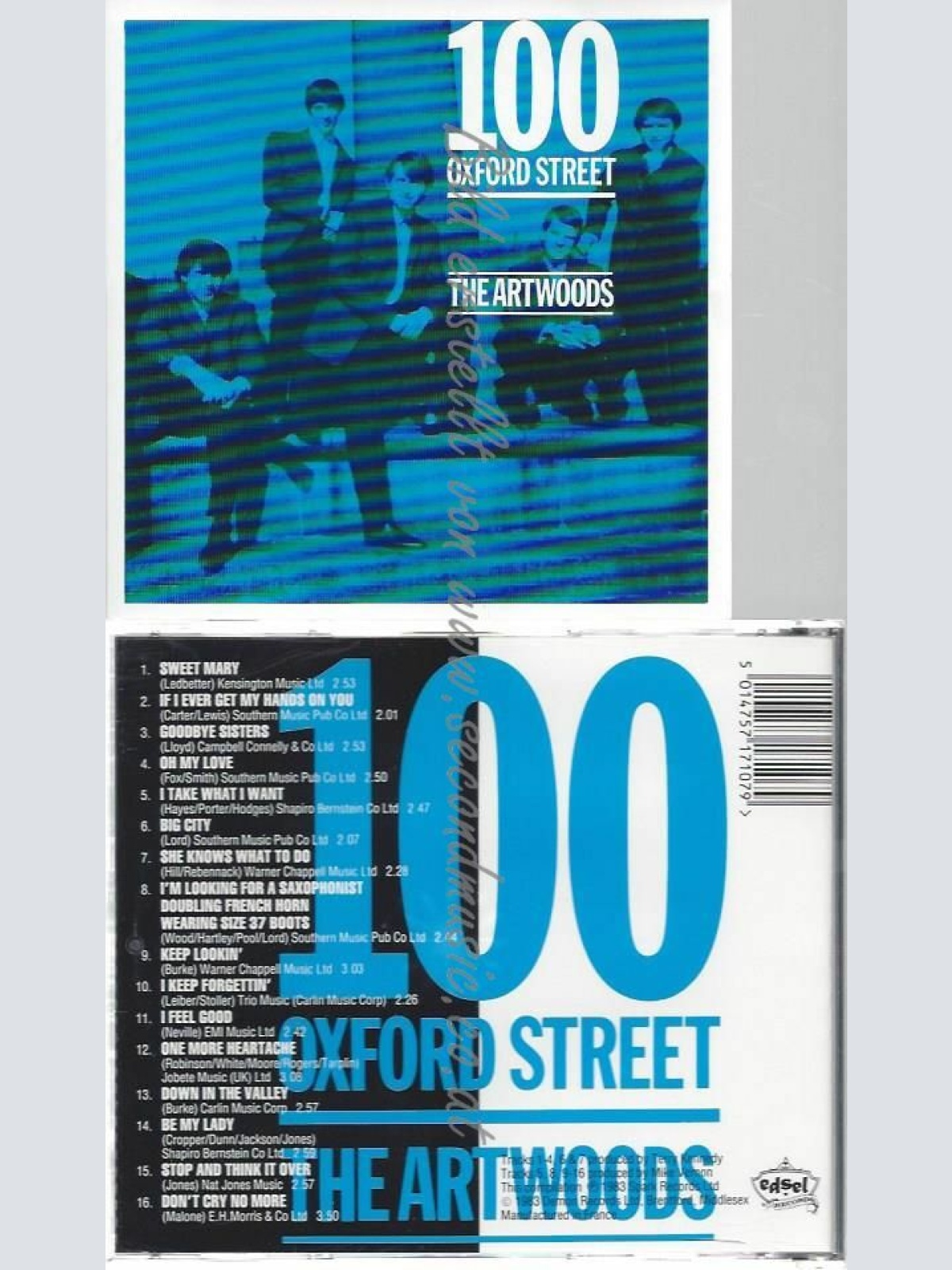 CD--ARTWOODS | -- 100 OXFORD STREET