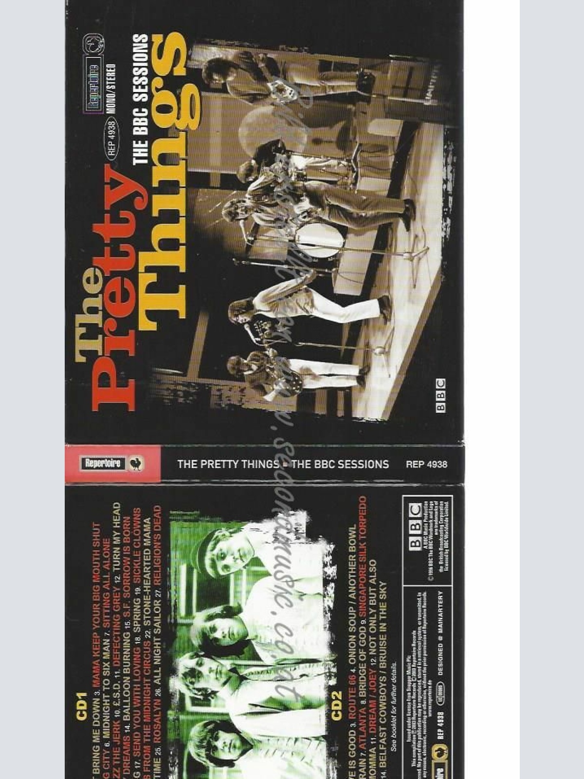 CD--PRETTY THINGS,THE | --THE BBC SESSIONS