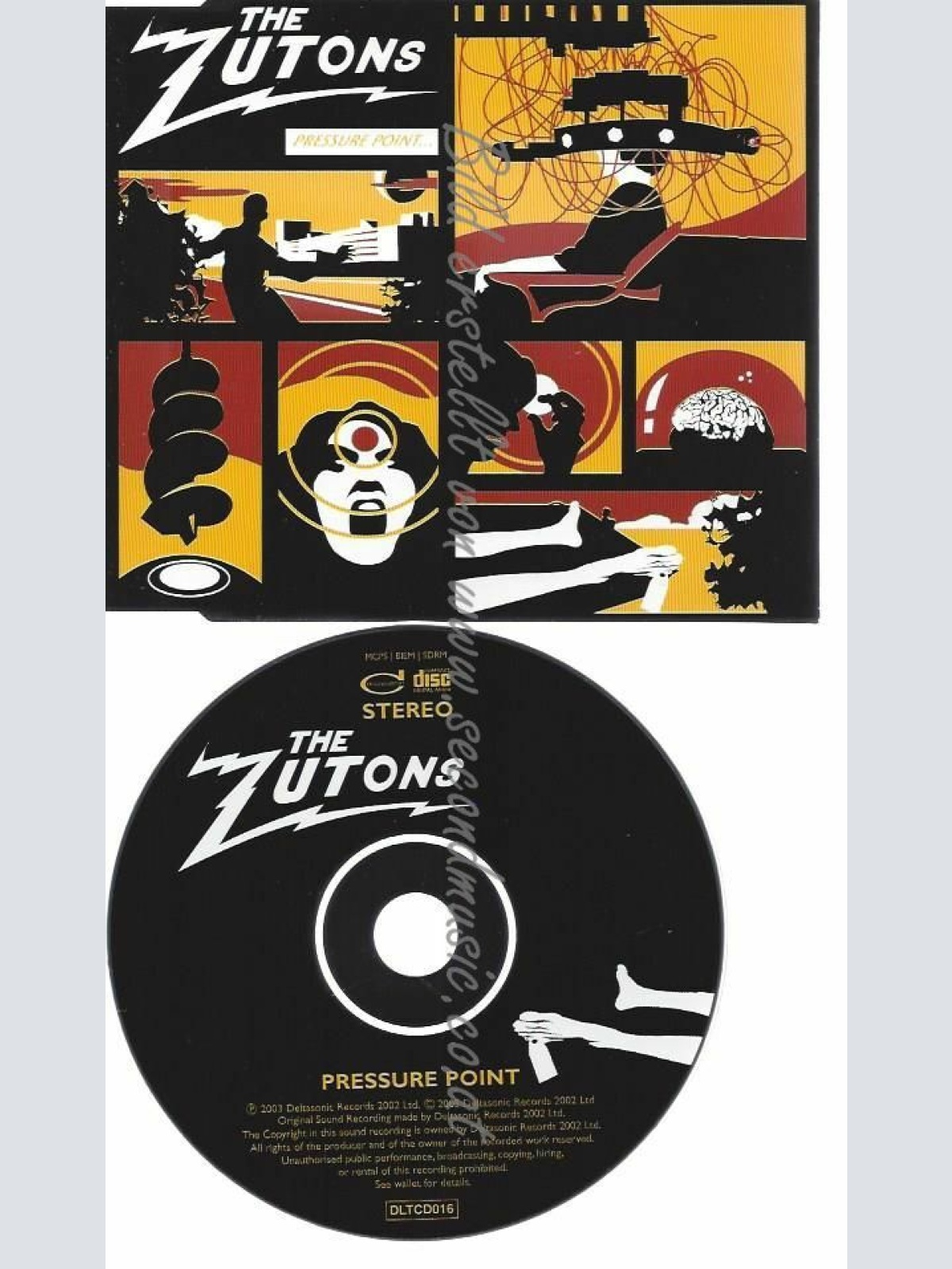 CD--THE ZUTONS | --PRESSURE POINT