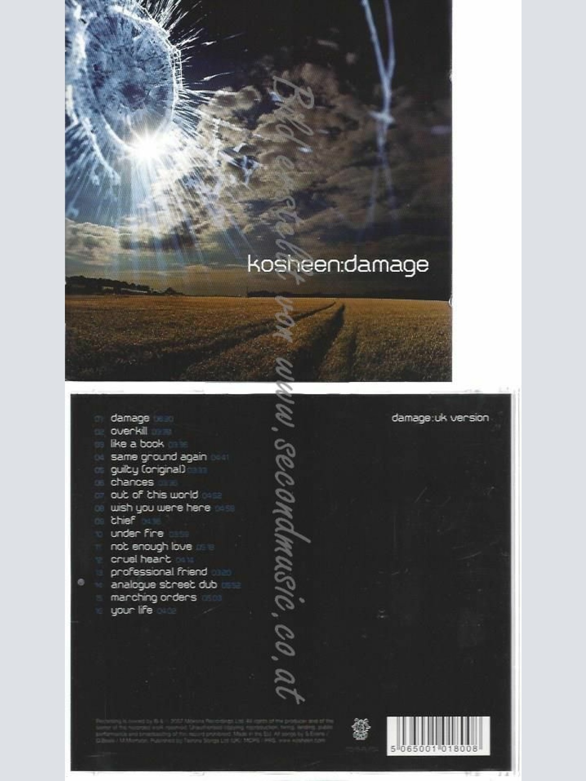 CD--KOSHEEN | --DAMAGE