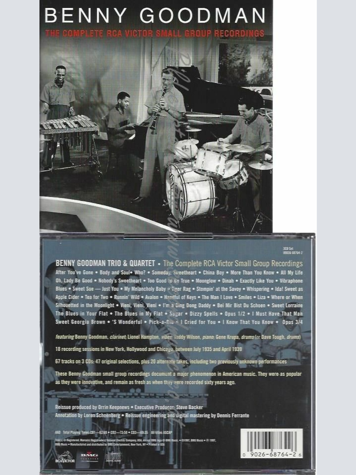 CD--BENNY GOODMAN | --COMPLETE SMALL GROUP REC.(CD)