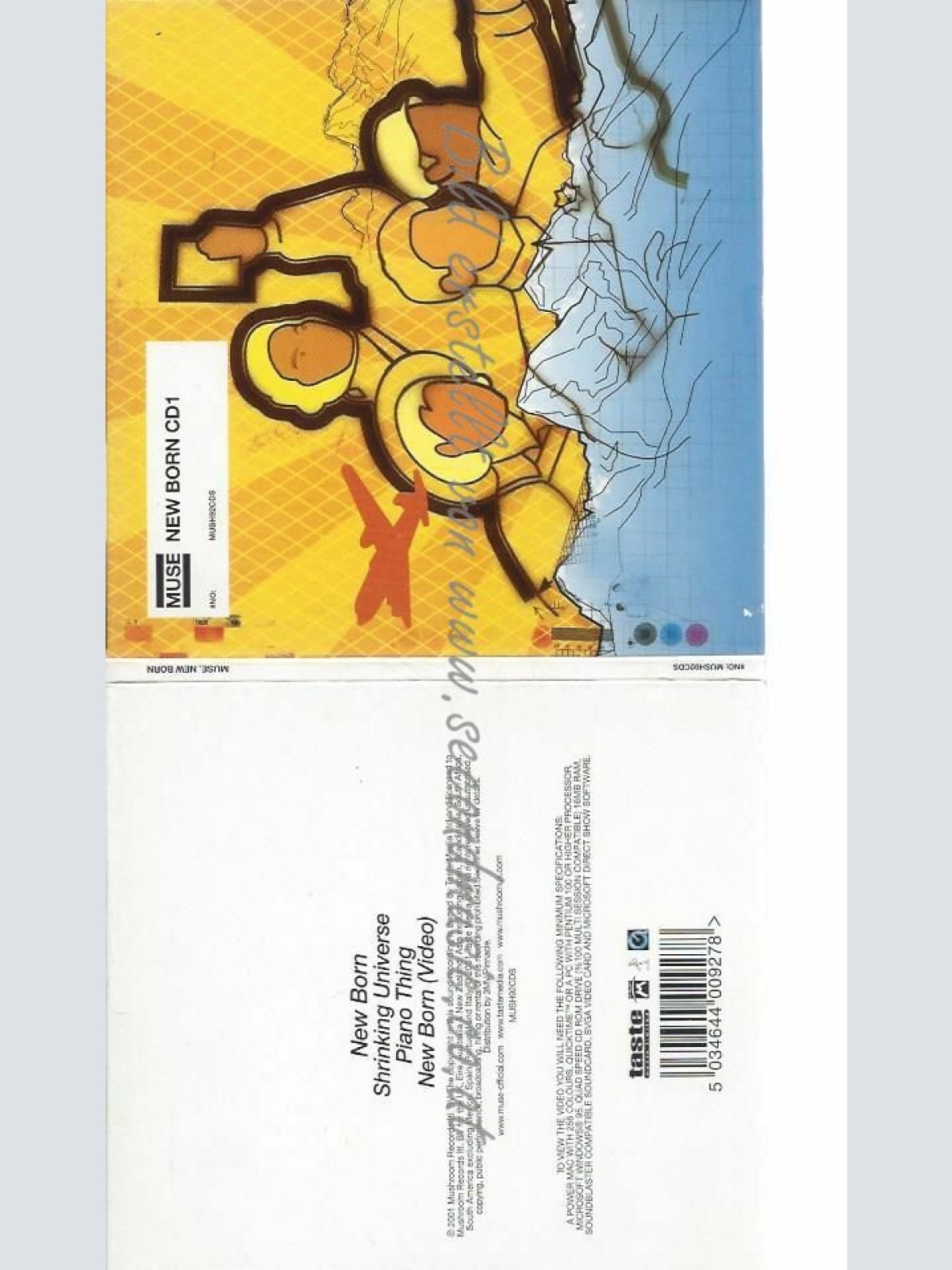 CD--MUSE | --NEW BORN [CD 1