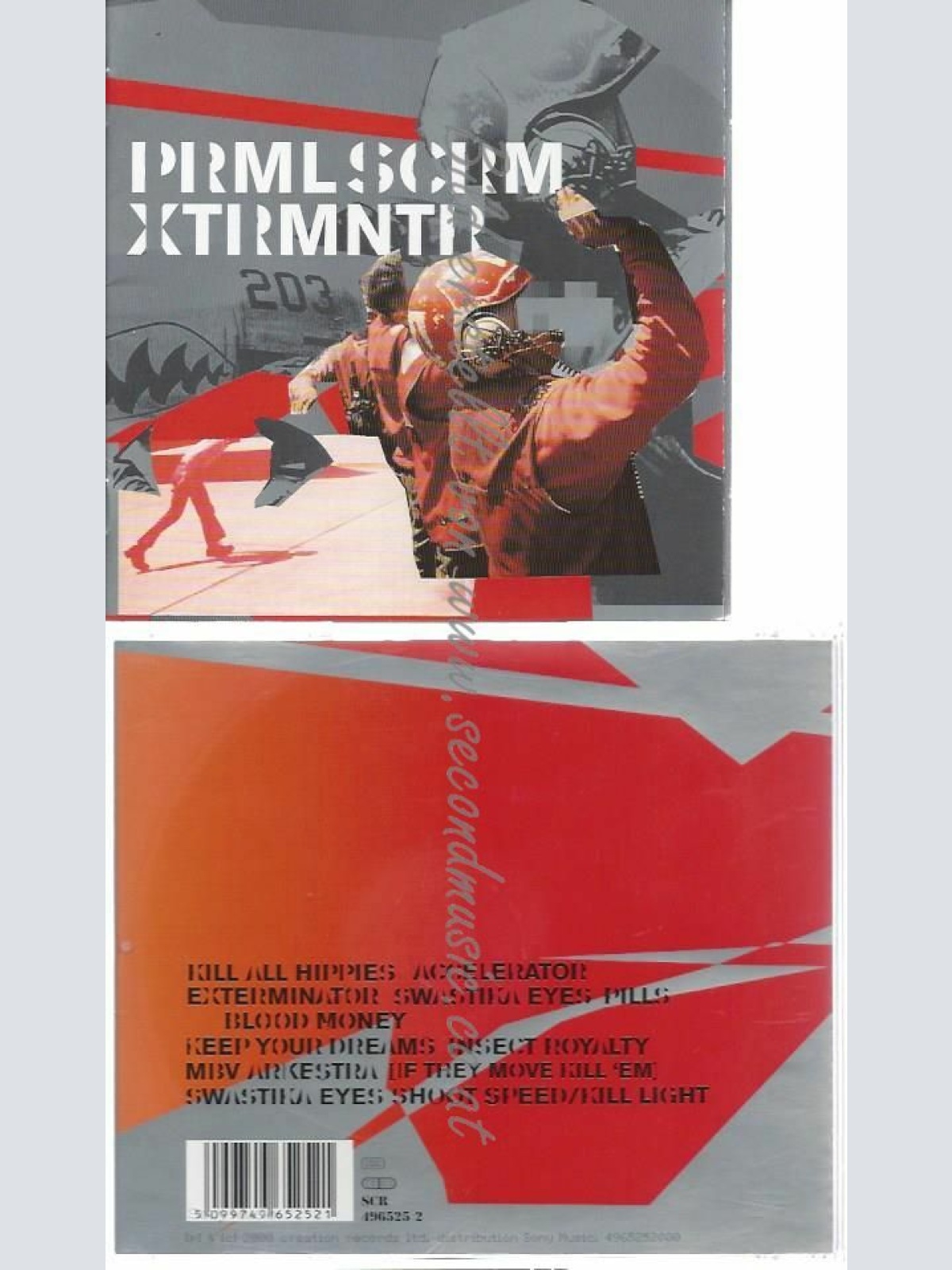 CD--PRIMAL SCREAM | --XTRMNTR