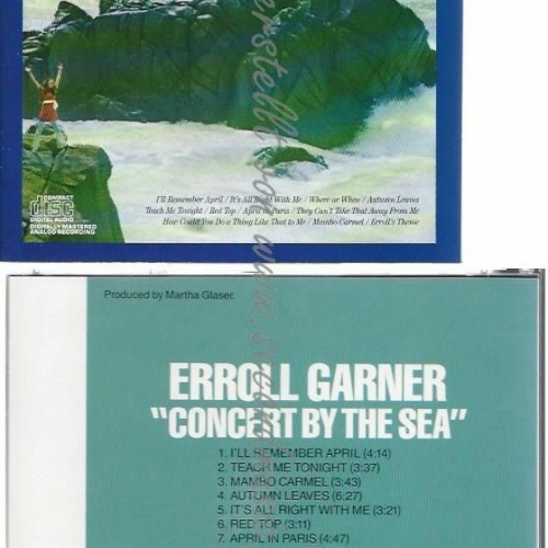 CD--ERROLL GARNER | --CONCERT BY THE SEA