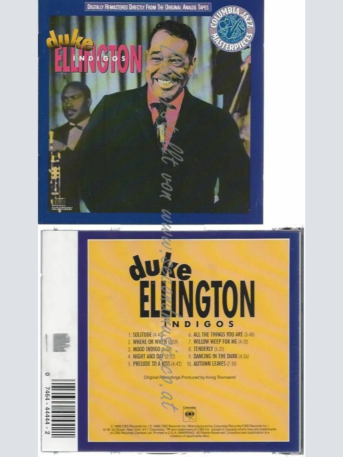 CD--DUKE ELLINGTON | --INDIGOS