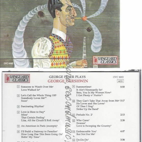 CD--FEYER,GEORGE | --FEYER PLAYS GERSHWIN