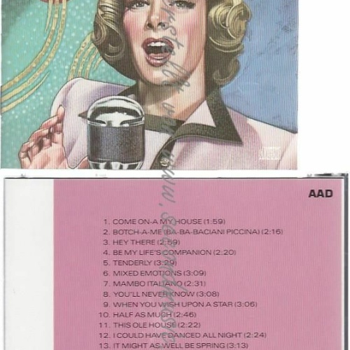 CD--ROSEMARY CLOONEY | --LOVE SONGS