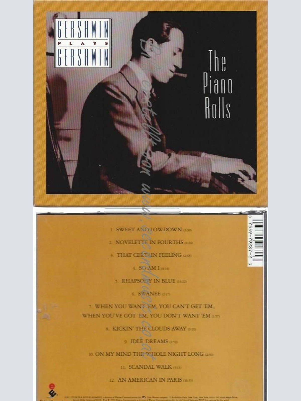 CD--GERSHWIN,G. UND GERSHWIN,GEORGE | --THE PIANO ROLLS