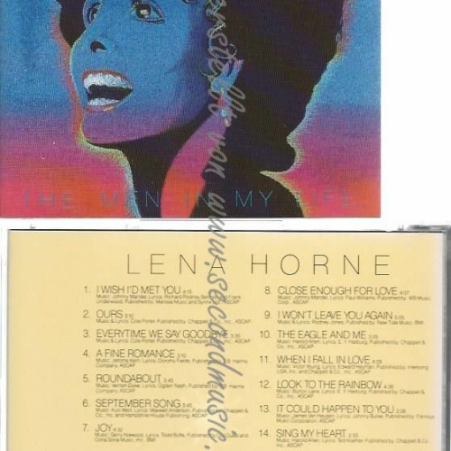 CD--LENA HORNE | --MEN IN MY LIFE