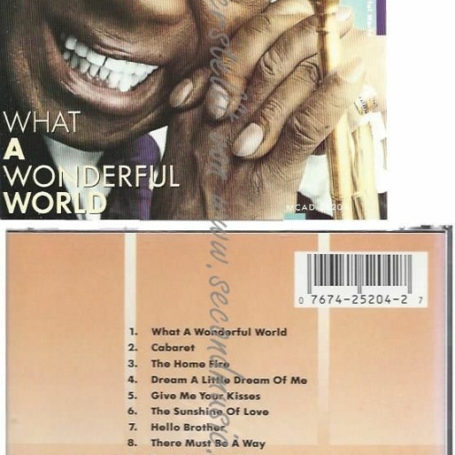 CD--LOUIS ARMSTRONG | --WHAT A WONDERFUL WORLD