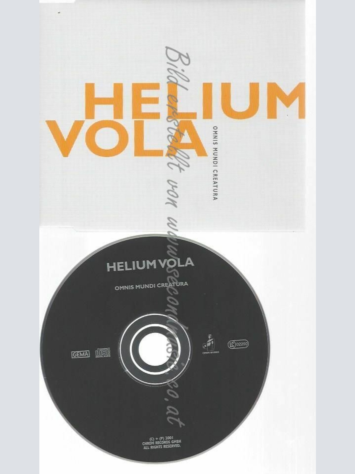 CD--HELIUM VOLA | --OMNIS MUNDI CREATURA