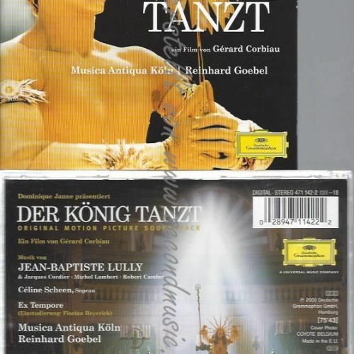 CD--REINHARD GOEBEL, MUSICA ANTIQUA KÖLN --DER KÖNIG TANZT