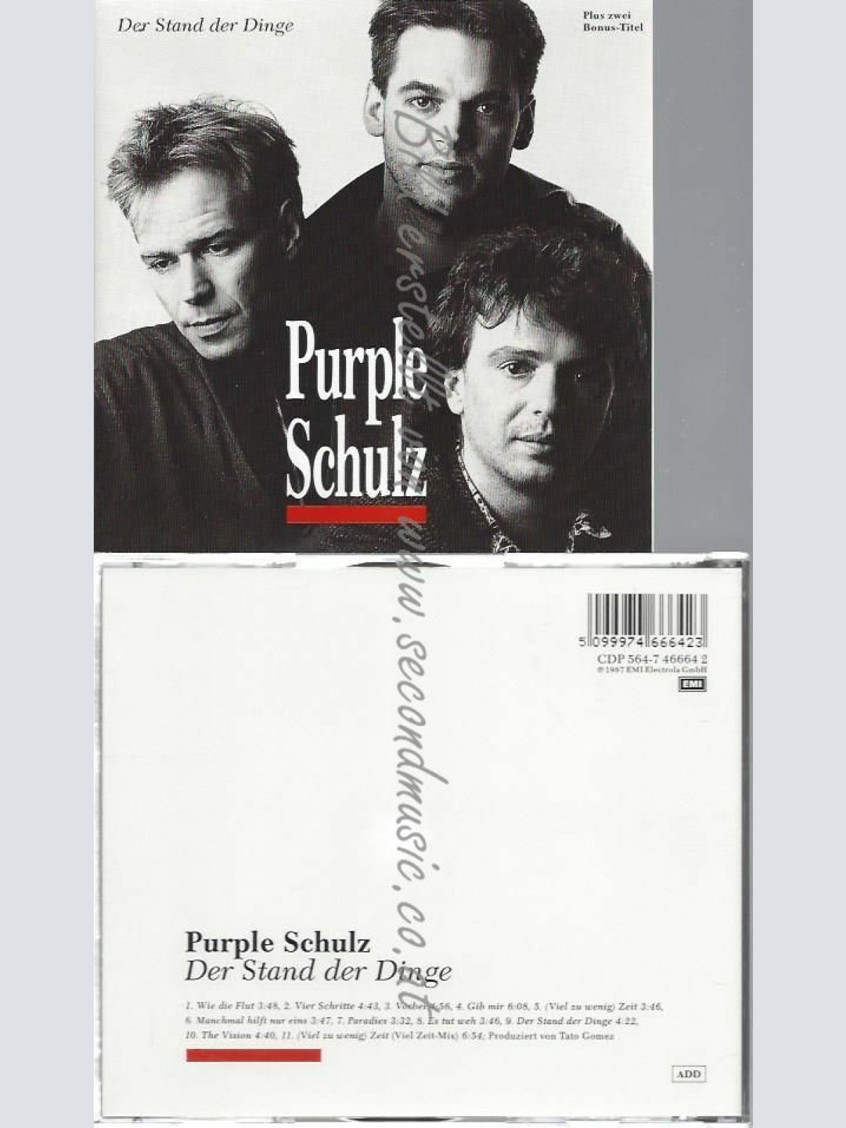 CD--PURPLE SCHULZ--DER STAND DER DINGE ()