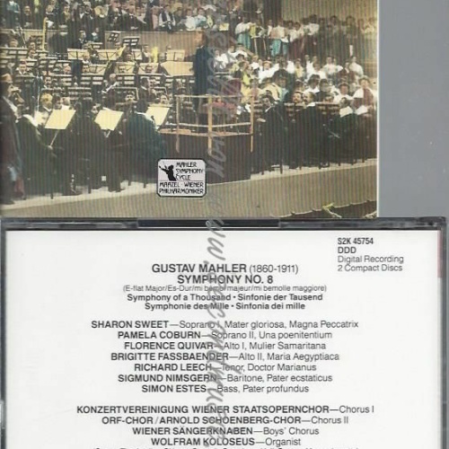 CD--MAAZEL/VPO | --MAHLER:SYMPHONIE NO.8