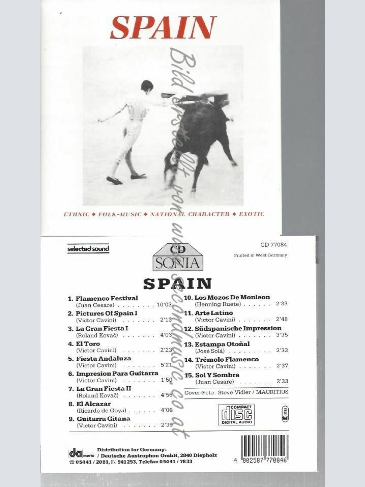 CD--ROLAND KOVAC | --SPAIN