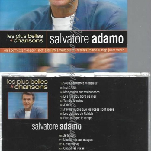 CD--SALVATORE ADAMO--LES PLUS BELLES CHANSONS