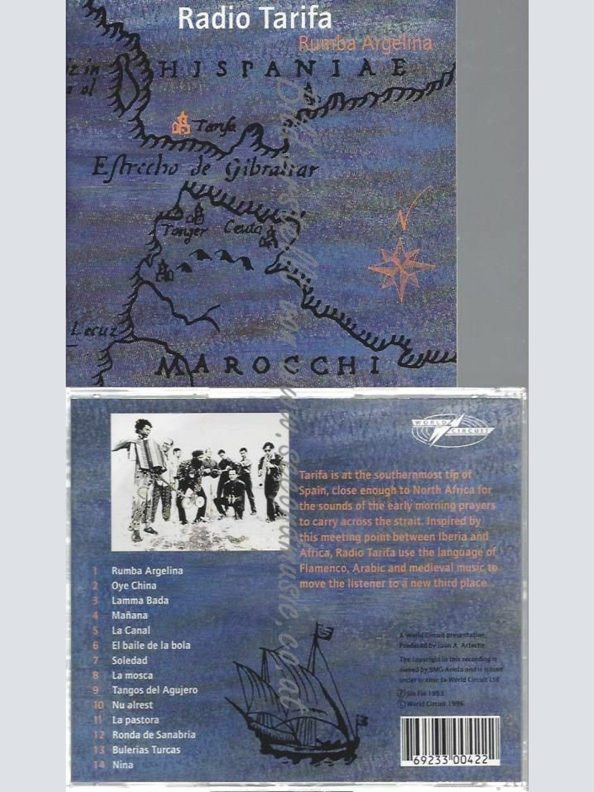 CD--RADIO TARIFA | --RUMBA ARGELINA