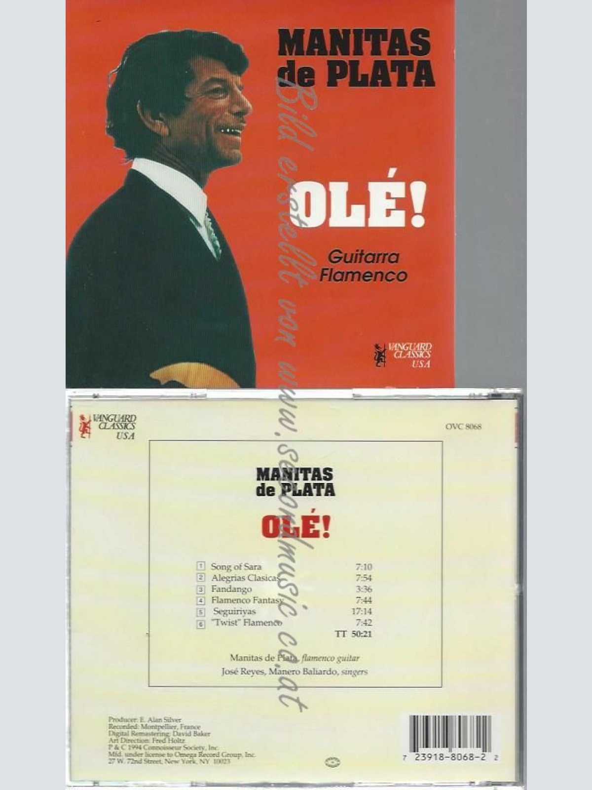 CD--MANITAS DE PLATA | --OLE