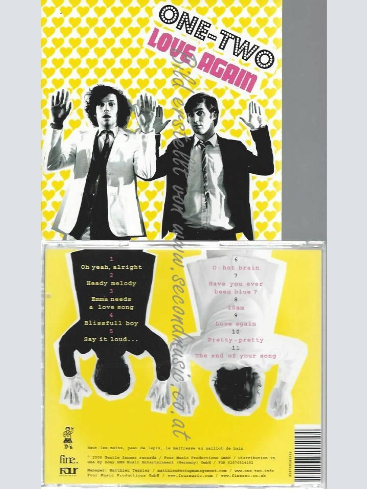 CD--ONE.TWO..--LOVE AGAIN