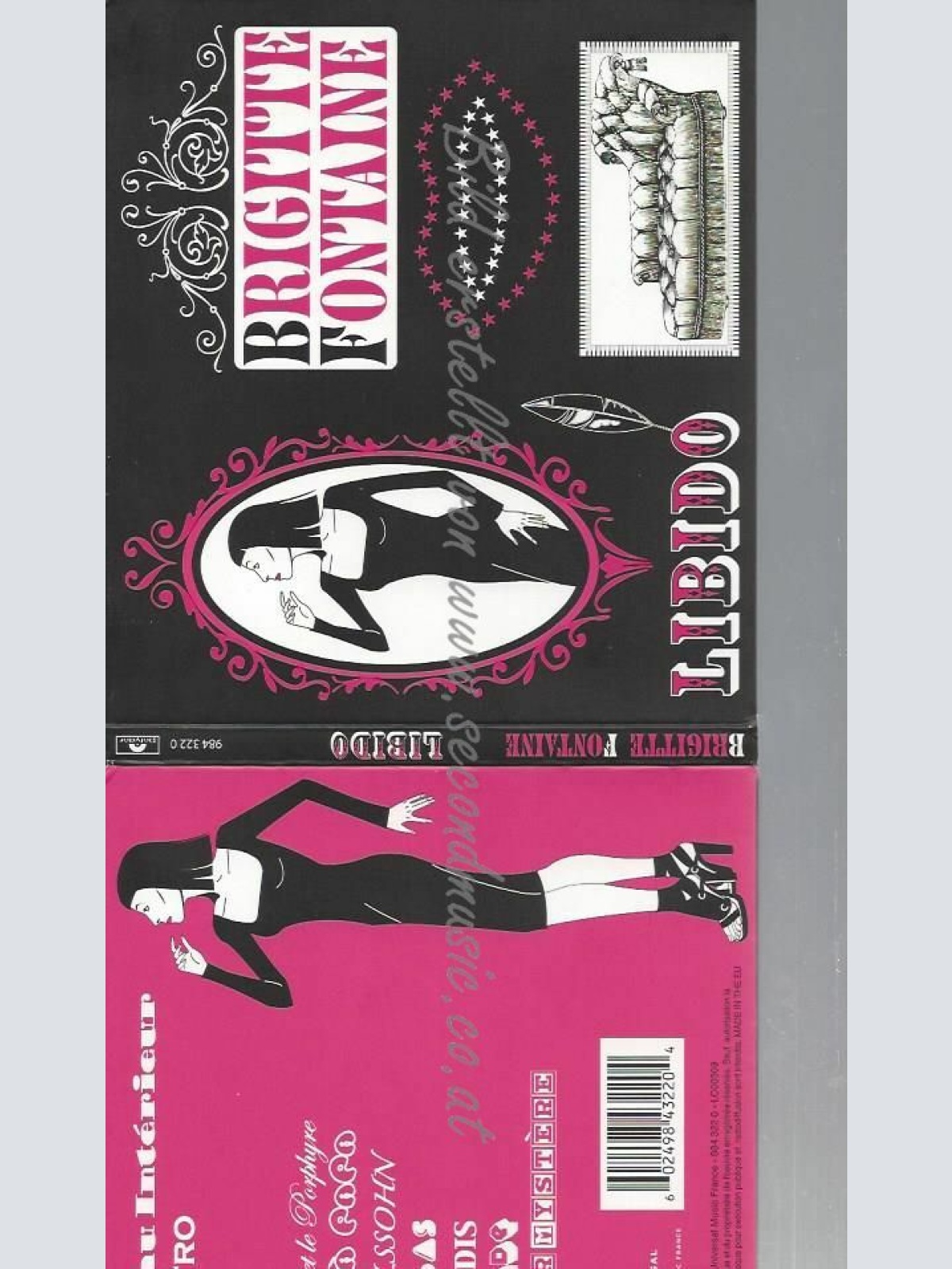 CD--BRIGITTE FONTAINE | --LIBIDO - LIMITED EDITION