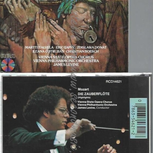 CD--MOZART, LEVINE, ET AL. | --MAGIC FLUTE-ZAUBERFLÖTE
