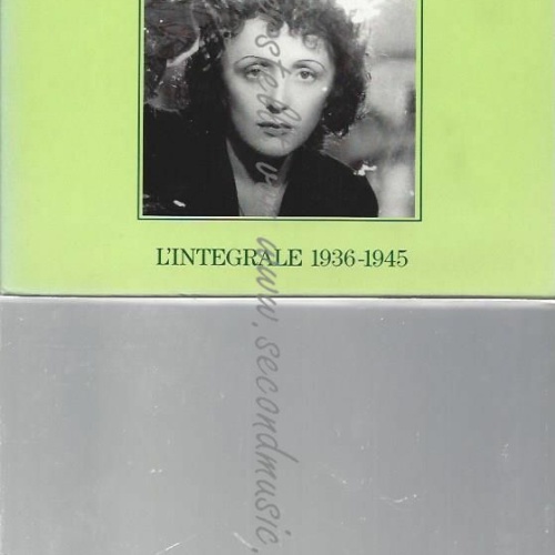 CD--ÉDITH PIAF | --L'INTEGRALE -1936-1945