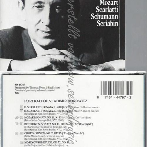 CD--VLADIMIR HOROWITZ | --PORTRAIT OF HOROWITZ