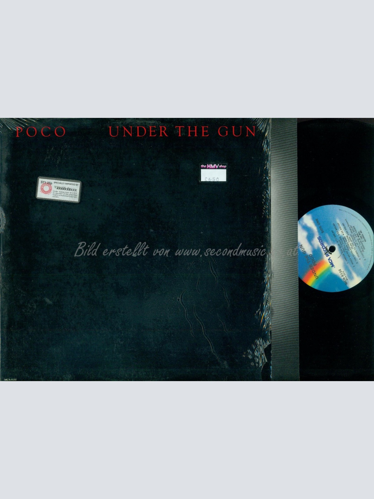 LP--Poco    Under The Gun // OIS // US LP // MCA5132