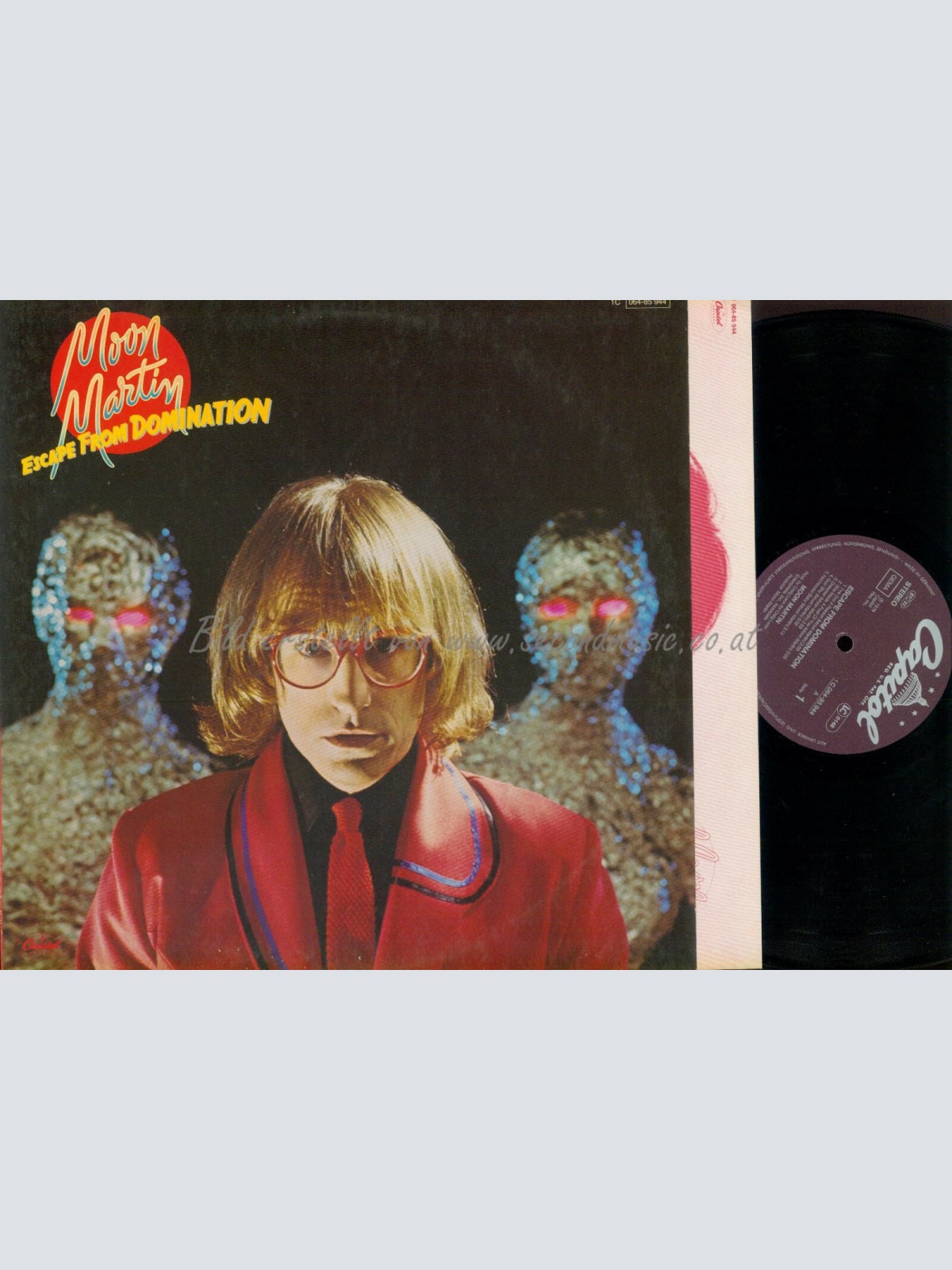 LP--  Moon Martin  Escape From Domination // OIS //DE