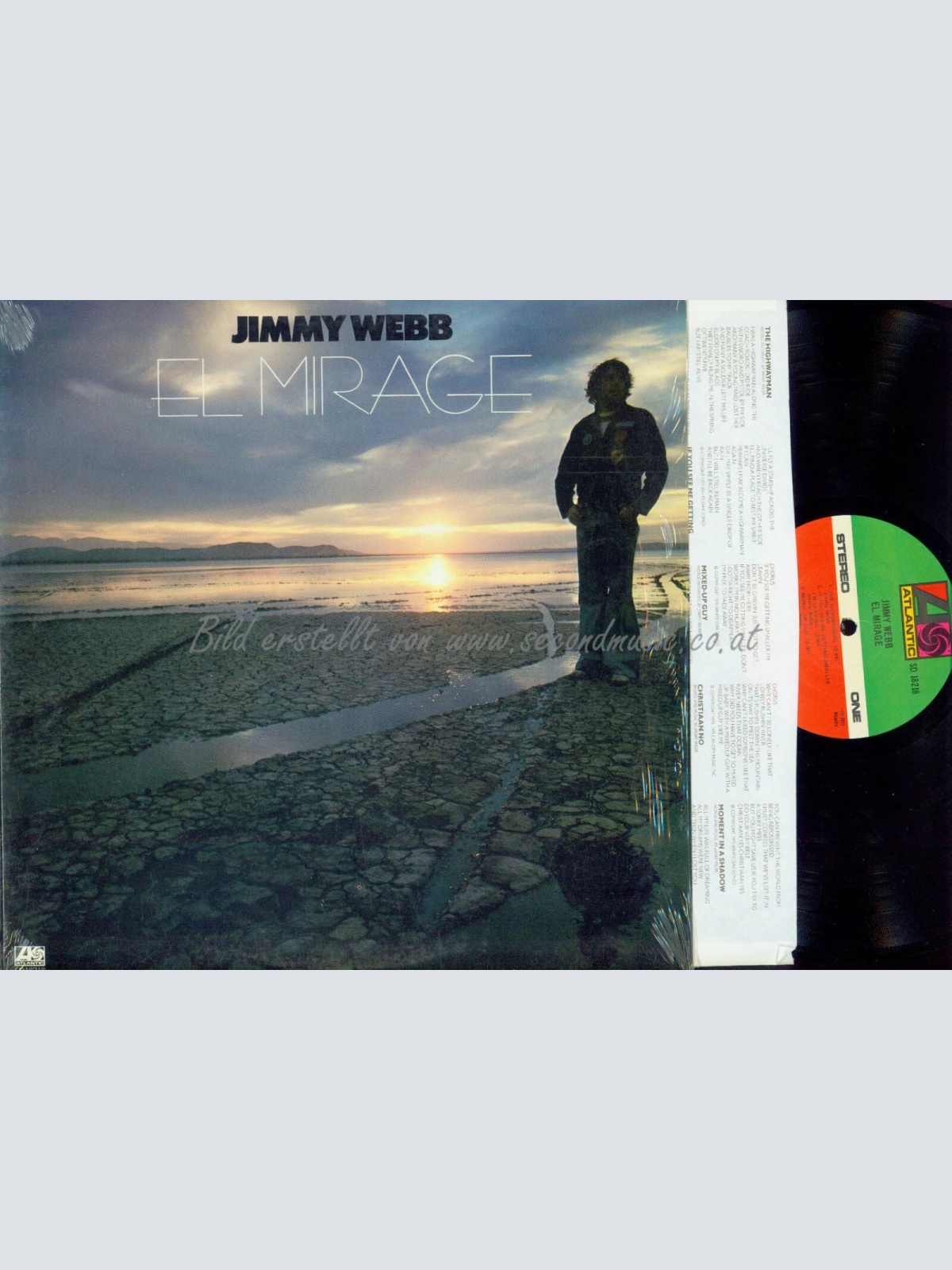 LP --  Jimmy Webb  El Mirage  // US LP // SD18218