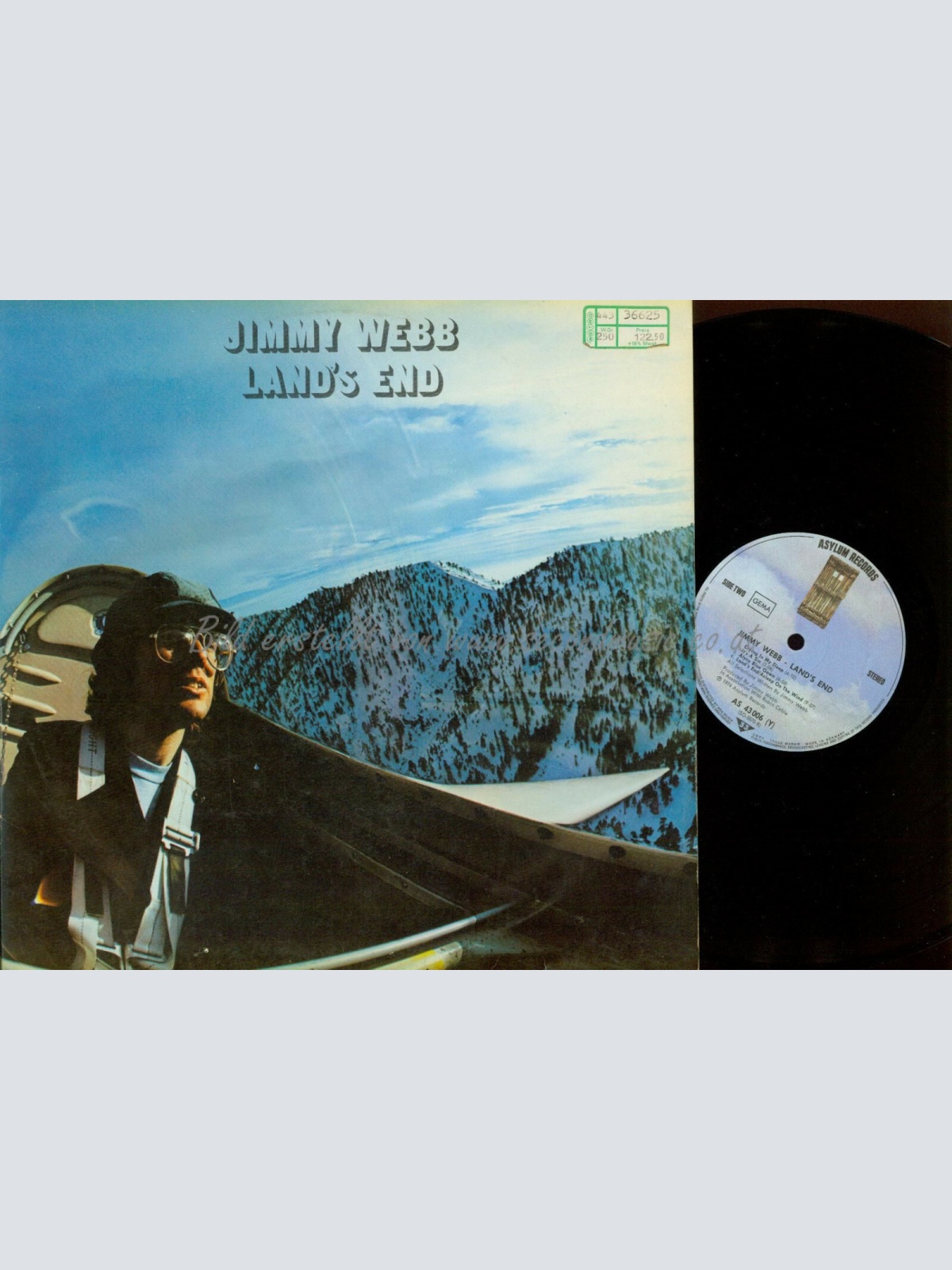 LP -- Jimmy Webb  Land's End  // DE / AS43006