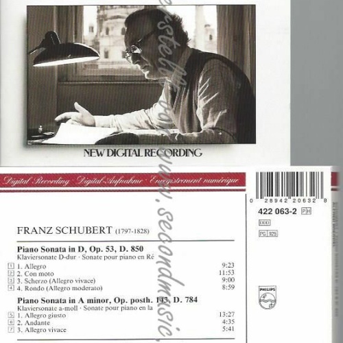 CD--BRENDEL,ALFRED UND SCHUBERT,FRANZ | --KLAVIERSONATEN D ,
