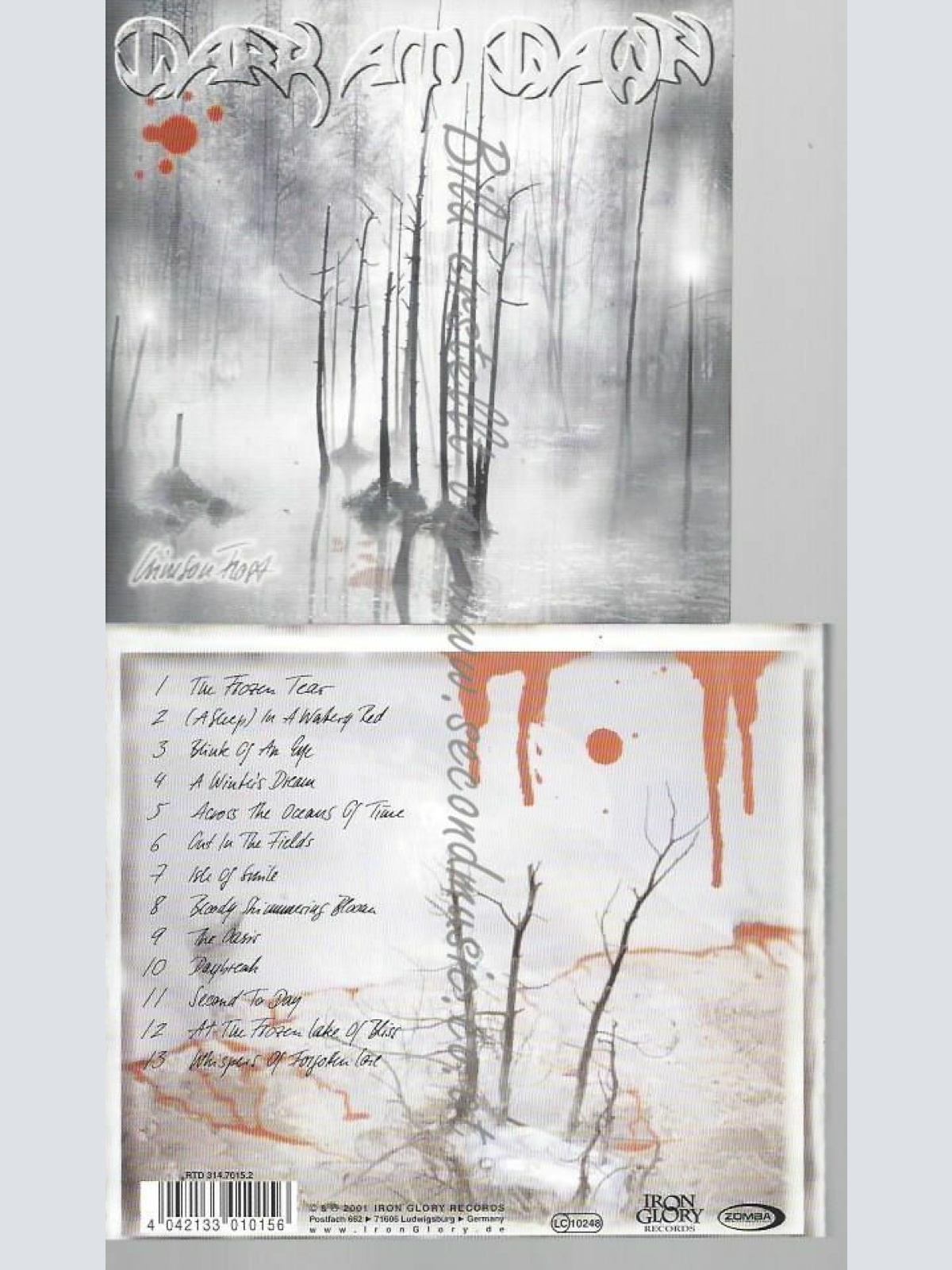 CD--DARK AT DAWN | --CRIMSON FROST