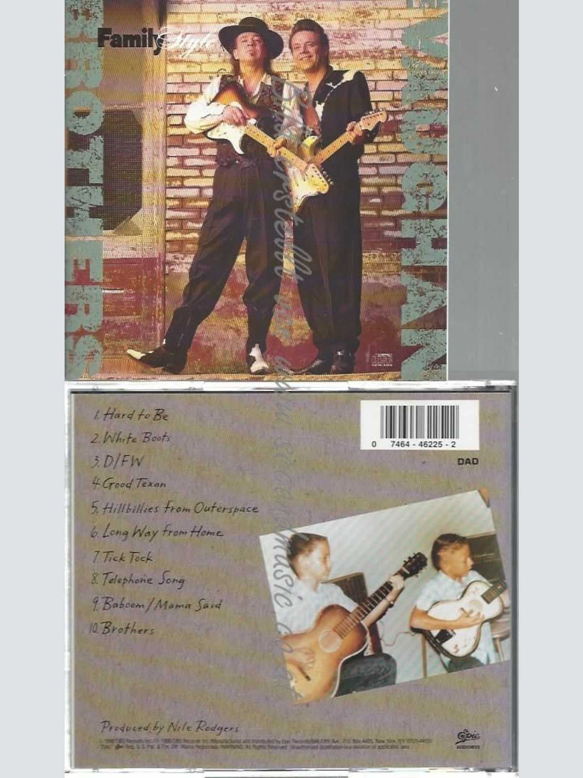 CD--VAUGHAN BROTHERS | --FAMILY STYLE